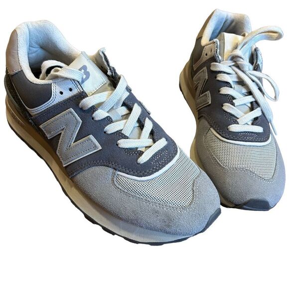 Revolve New Balance 574 Legacy Grey Gray Beige U574LGG2 Causal Sneakers - Picture 8 of 15